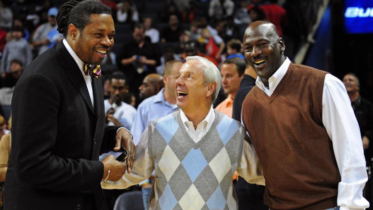 Michael Jordan amongst archaic North Carolina and Kansas gamers reacting to Roy Williams’ retirement