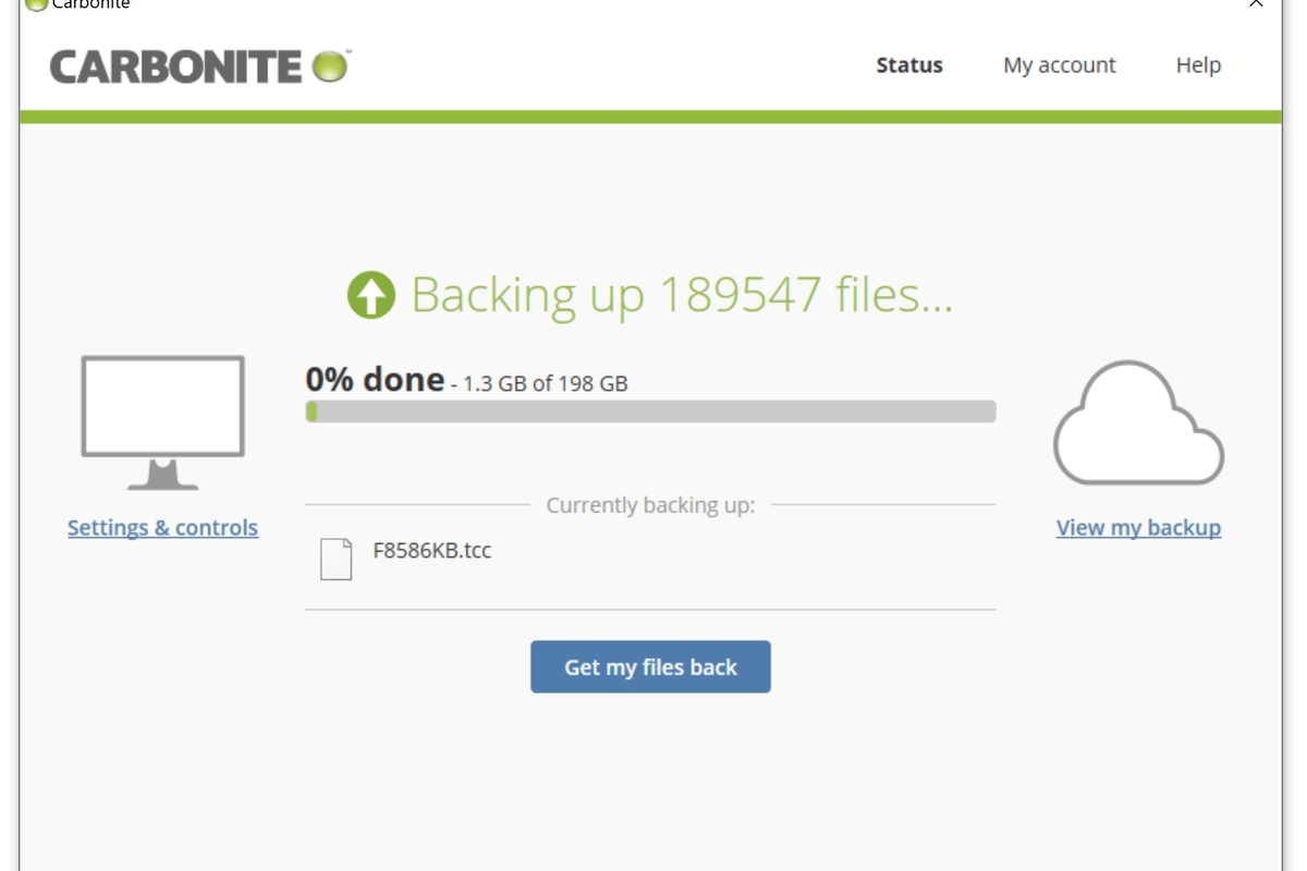 Carbonite Actual review: Cleverly integrated on-line backup