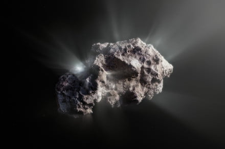 This comet is a pristine visitor from the earliest days of the characterize voltaic system