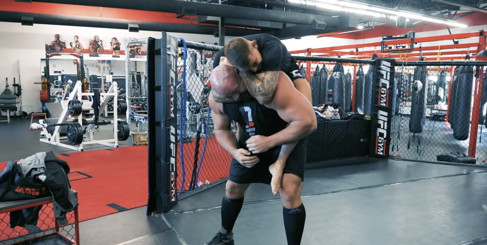 Watch UFC Champion Dustin Poirier Choke Out ‘World’s Strongest Man’ Brian Shaw