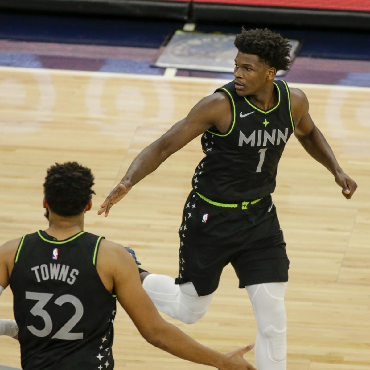 Karl-Anthony Towns Says Anthony Edwards Is ROY over LaMelo Ball: ‘He’s the Easiest’