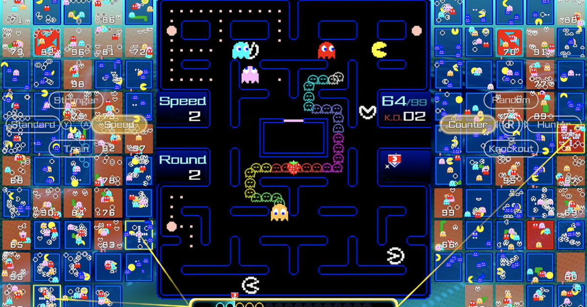 Pac-Man 99 is a brand unique combat royale recreation for the Switch