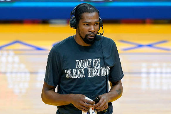 Kevin Durant Calls Out Shannon Sharpe For ‘Lying Again’ with LeBron James Feedback