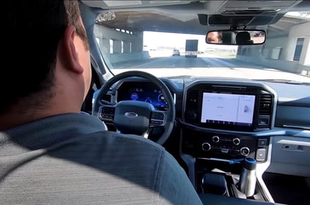 Watch Ford testing its next-gen driver-assist tech on a mega freeway proceed