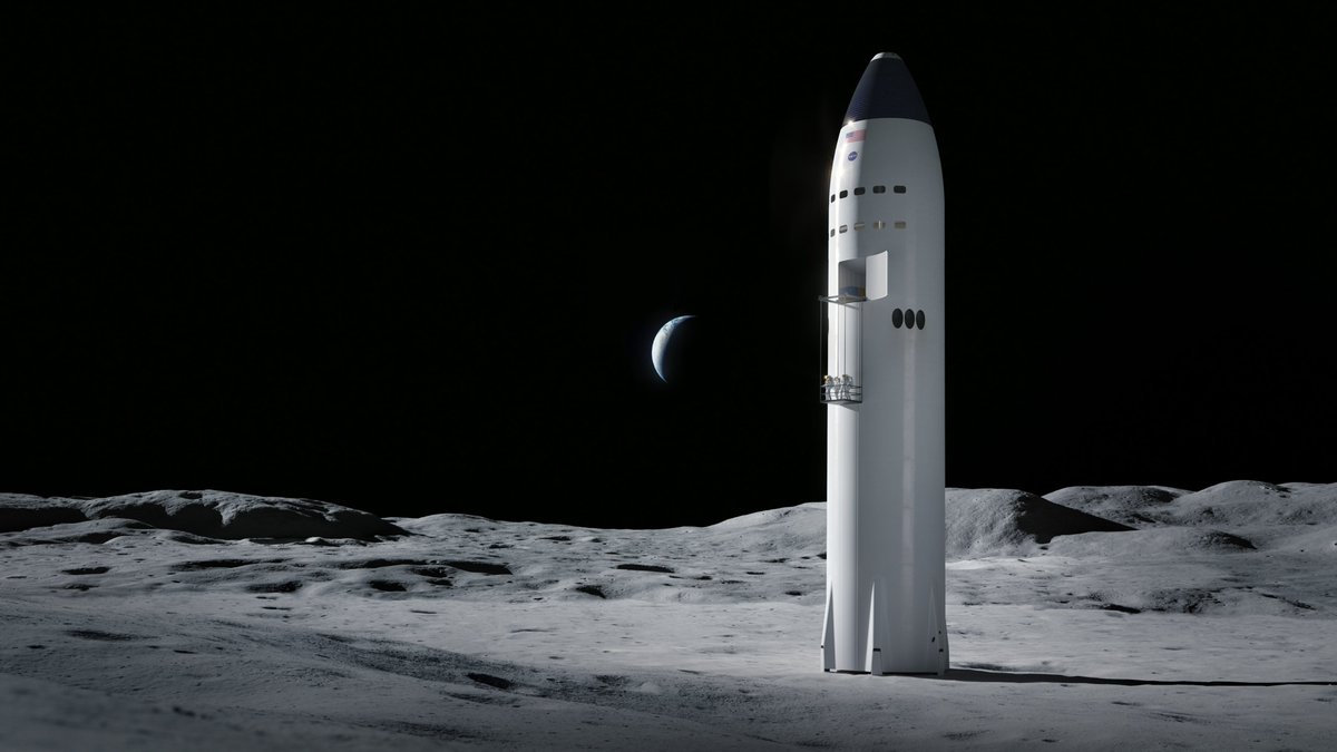 SpaceX wins contract to set lunar lander for NASA astronauts