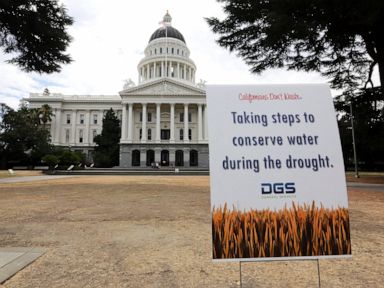 California governor announces drought emergency in 2 counties