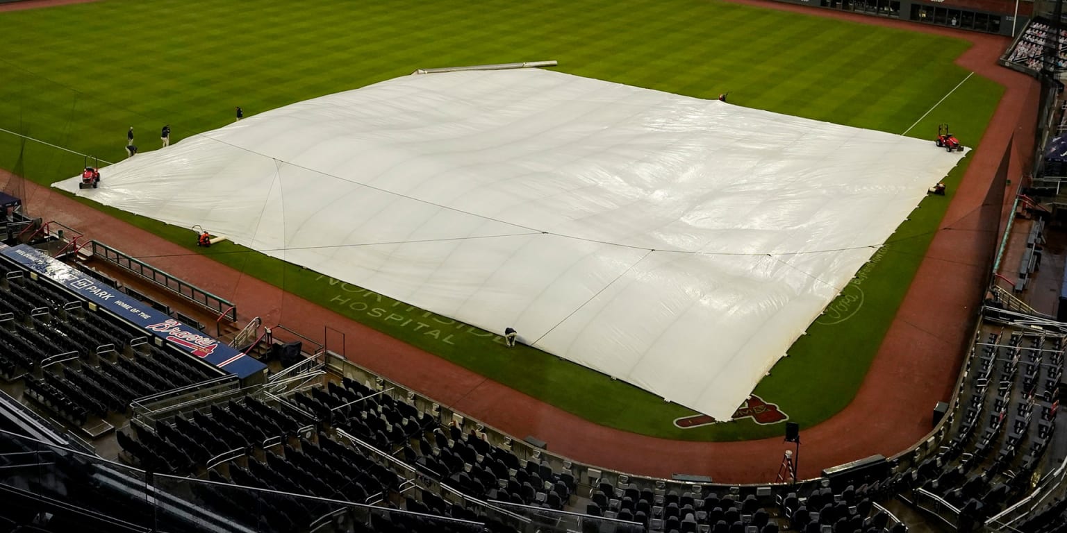 D-backs-Braves rained out; twin bill this day