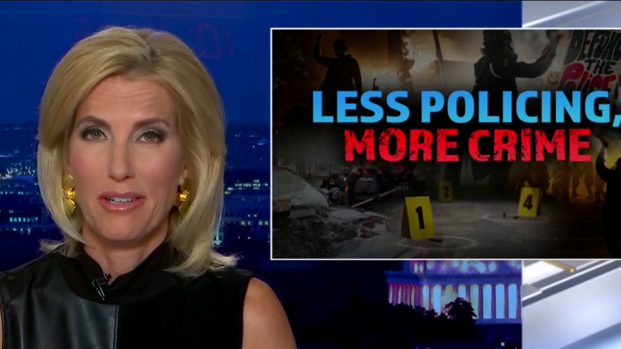 Ingraham: The Left’s battle on policing makes The US much less protected