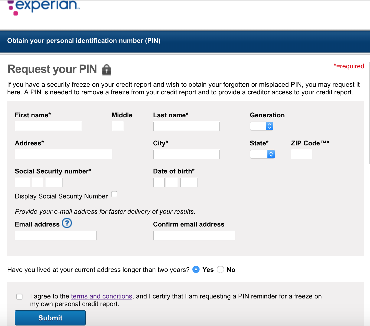 Experian’s credit score freeze security is tranquil a joke