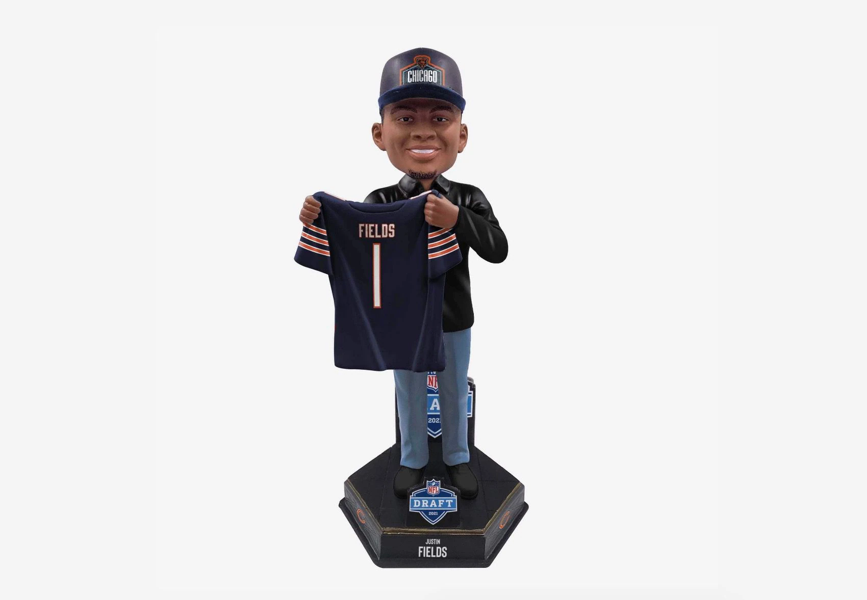 Exiguous-edition bobblehead of quarterback Justin Fields released after Chicago Bears’ desire in the most major round