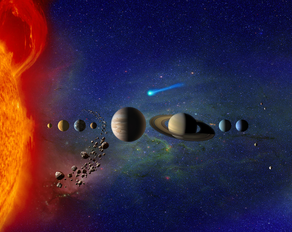 Solar Draw Planets: Describe of the 8 (or 9) Planets
