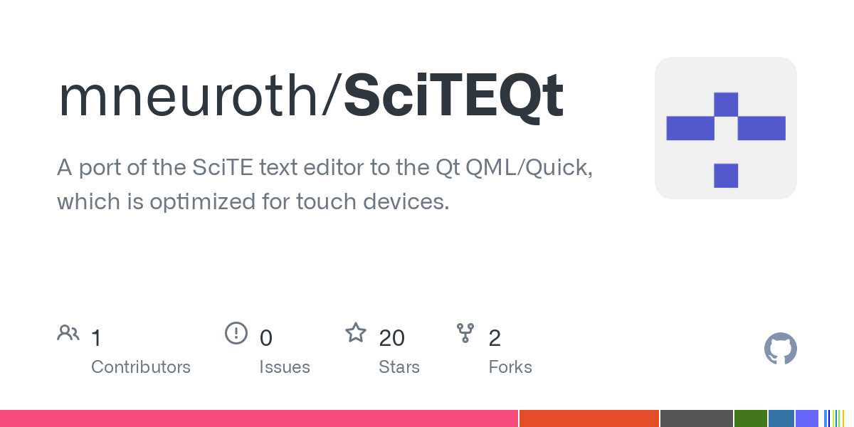 SciteQt: A Port of the SciTE Editor to Qt/Quickly – Android App and WASM on hand