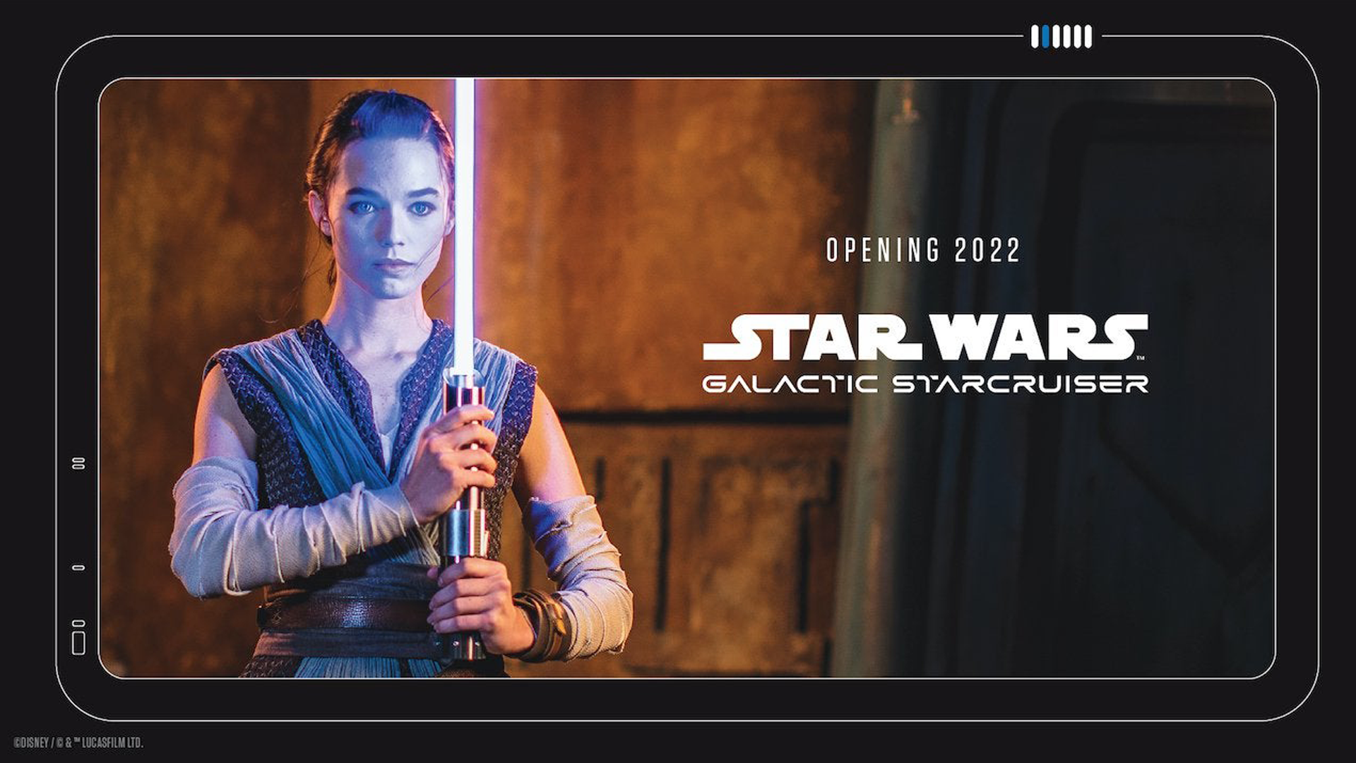 Glimpse Disney’s Unique “Real” Lightsaber at Smartly-known particular person Wars: Galactic Starcruiser in 2022