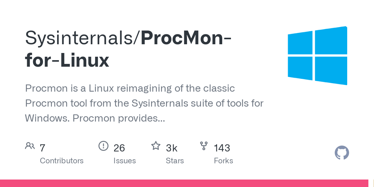 ProcMon for Linux (Preview)