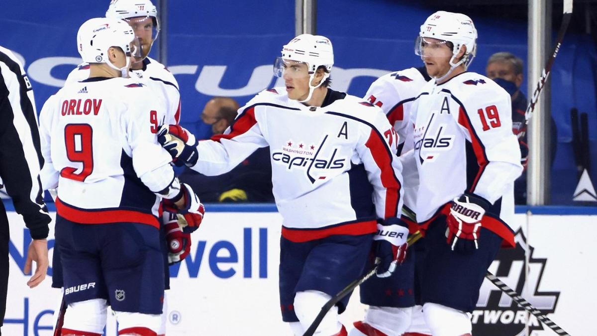 Capitals’ T.J. Oshie recordsdata hat trick in first sport since the loss of life of his father