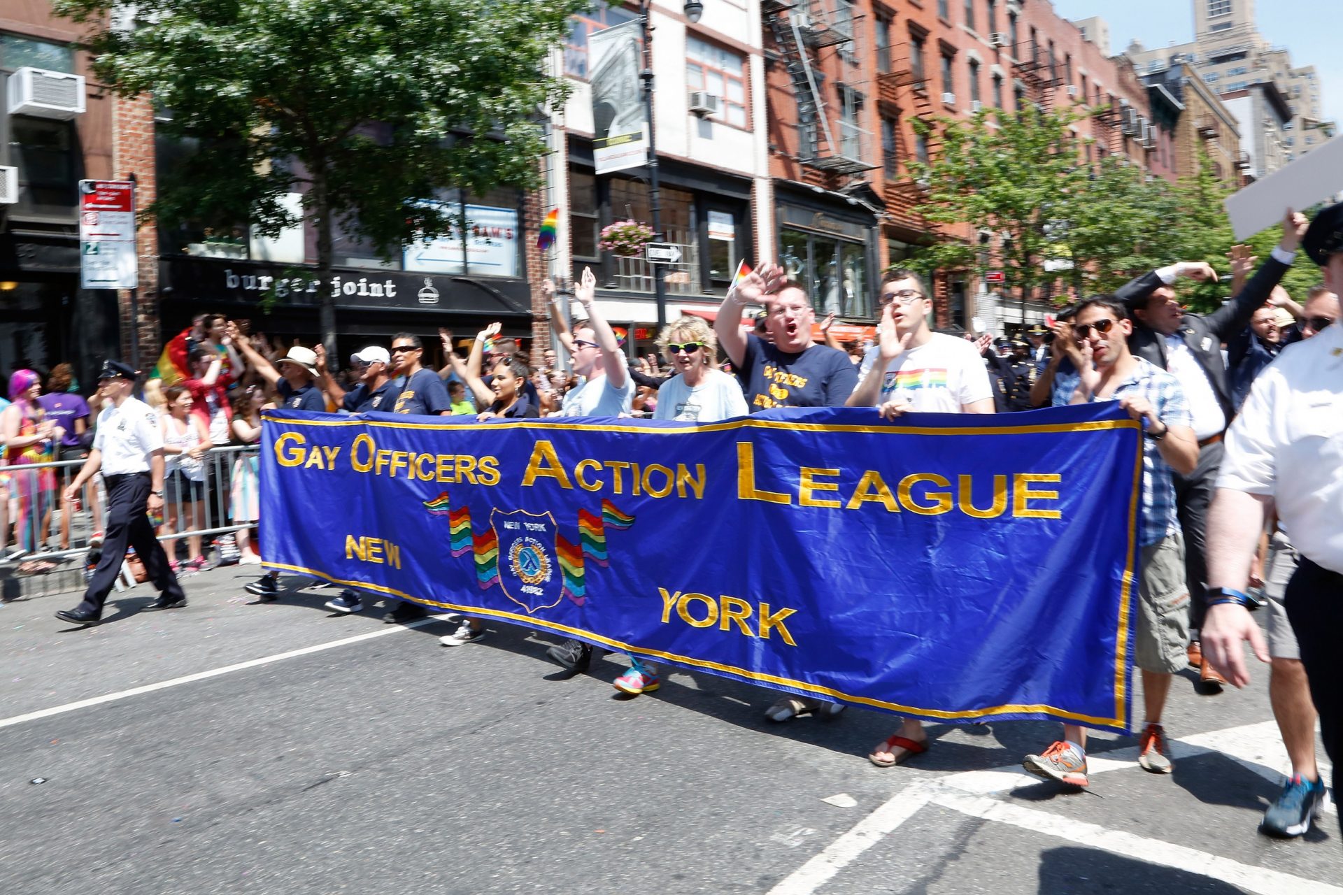 Joyful Police Group Blasts NYC Pride Parade Organizers Banning Them: ‘Improper’
