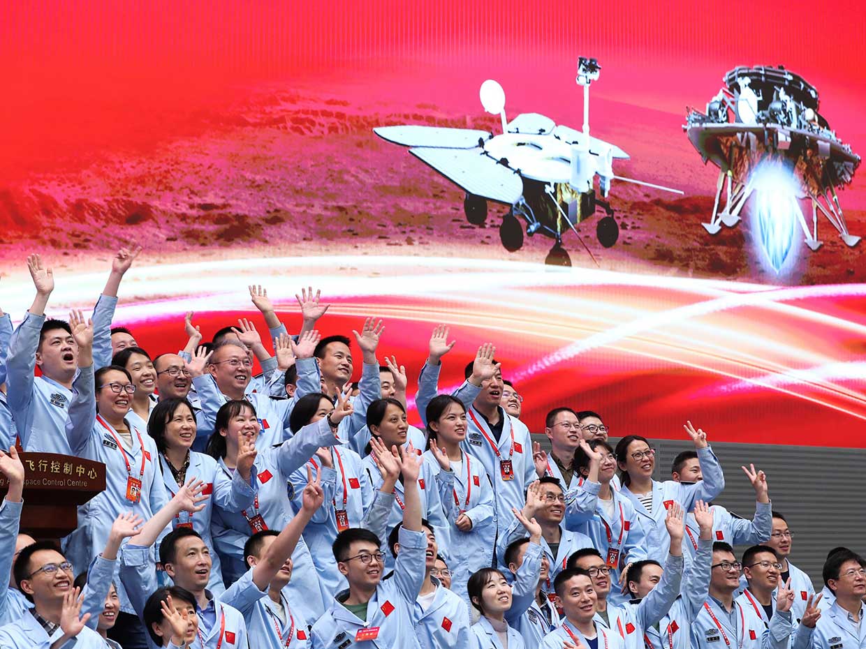China Becomes Third Nation to Successfully Land Rover on Mars