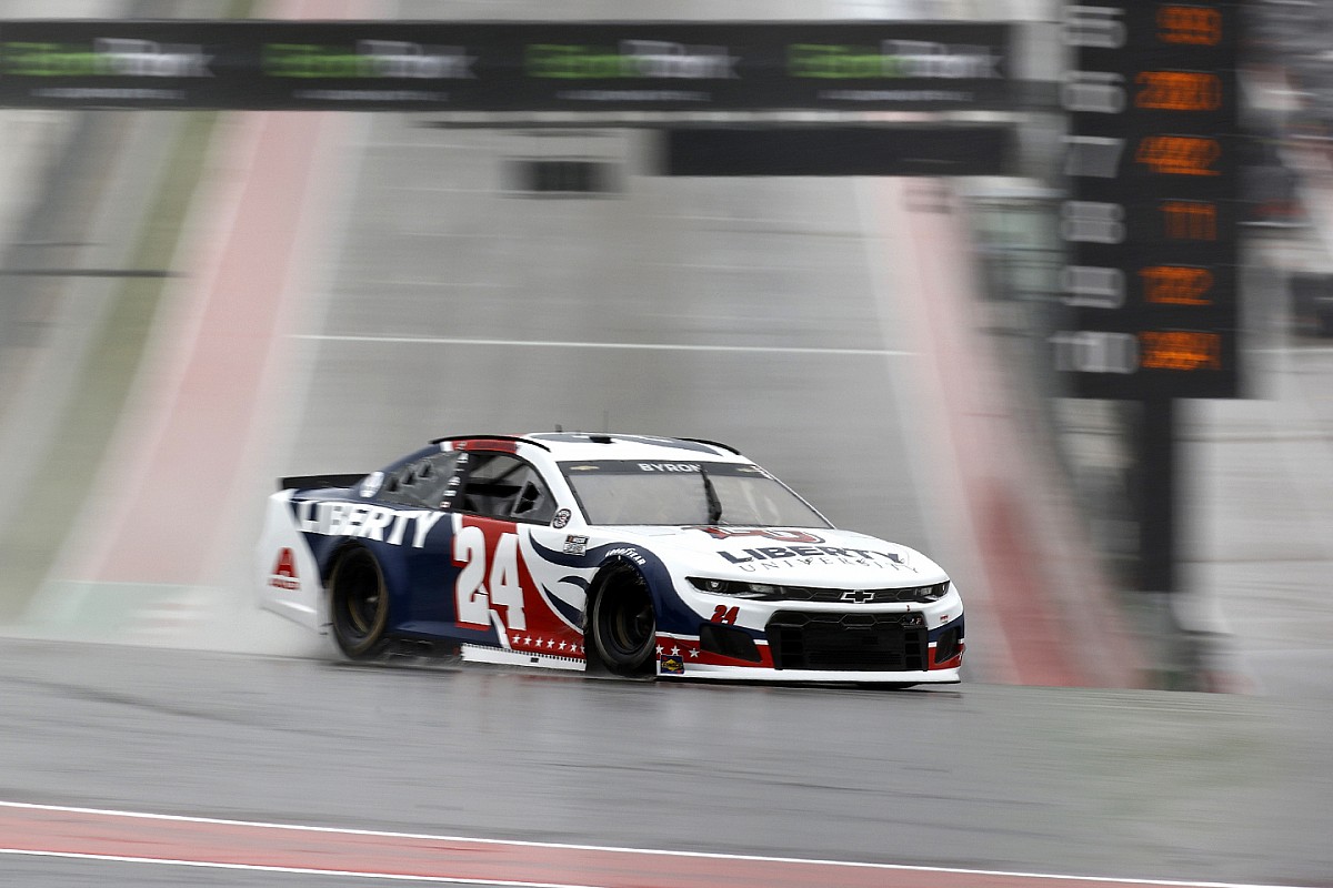 William Byron tops wild and wet NASCAR Cup be conscious at COTA