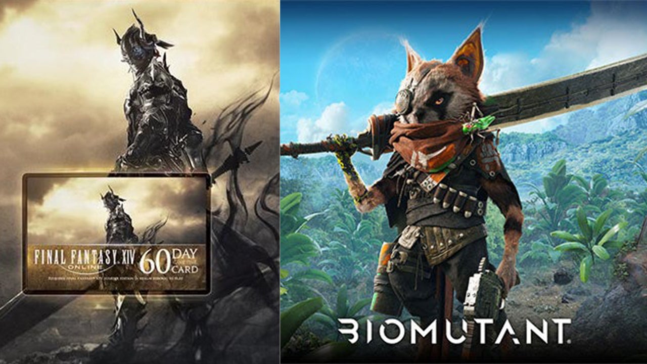 On daily basis Deals: Build on Biomutant Preorder, FFXIV Game Time Playing cards & Extra