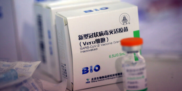 Efficacy of Chinese language vaccines is “not high”—officials encourage 3rd dose