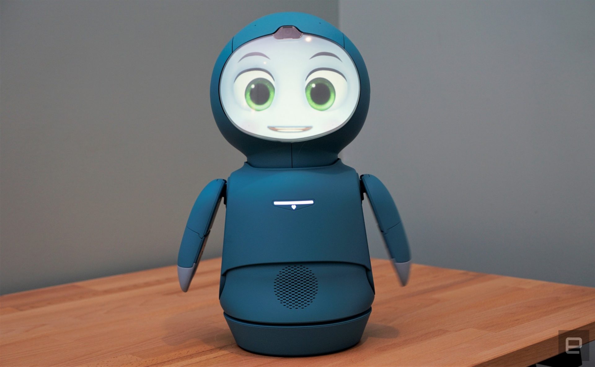 Residing with Moxie, the robot companion for youth
