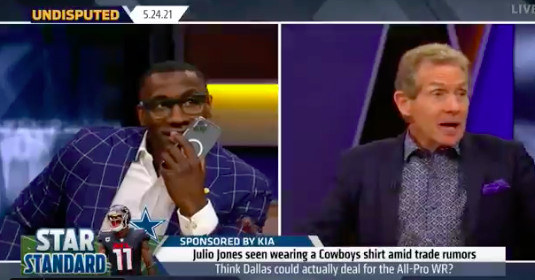 Julio Jones says he needs out of Atlanta on are living, televised cell phone name with Shannon Sharpe