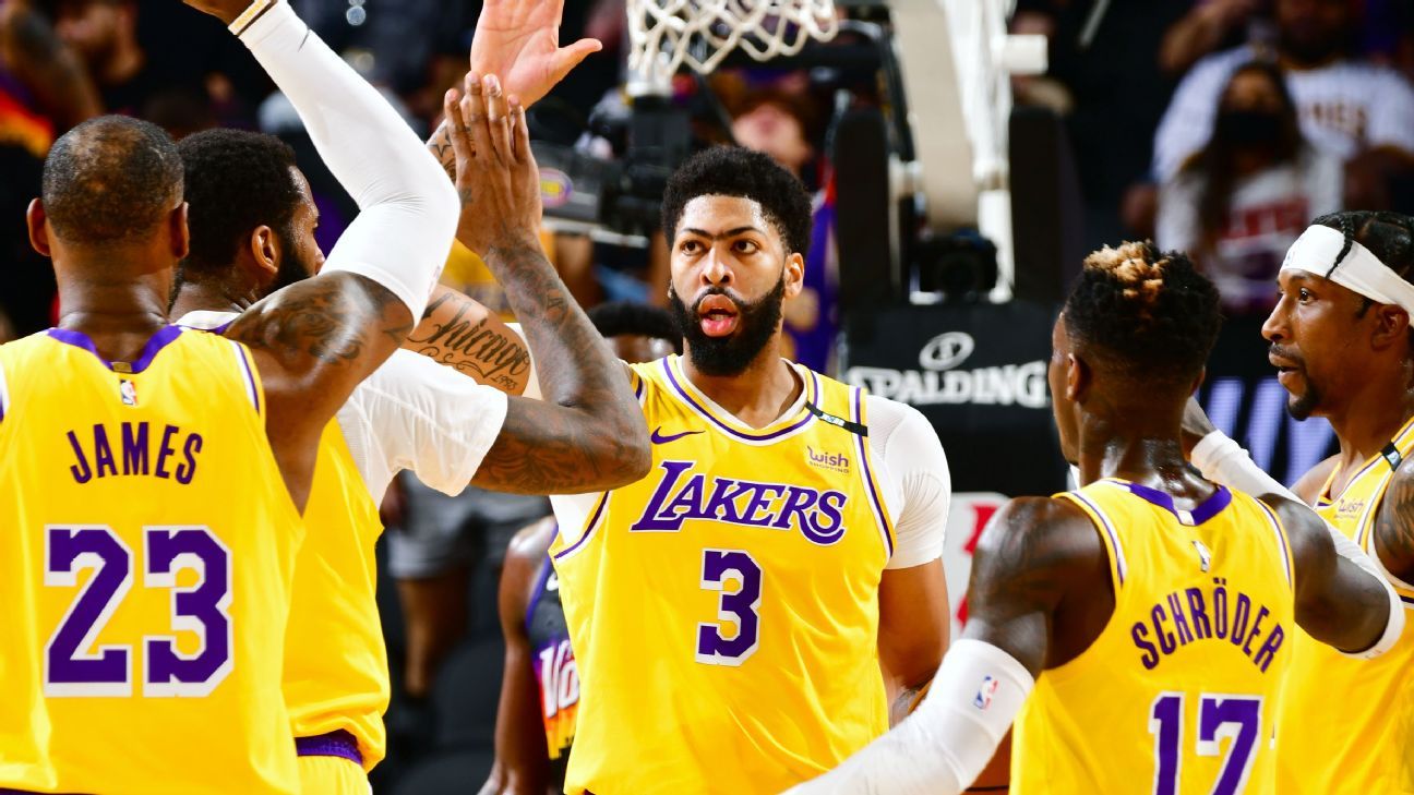 Flurry warning: AD, LeBron propel Lakers to take