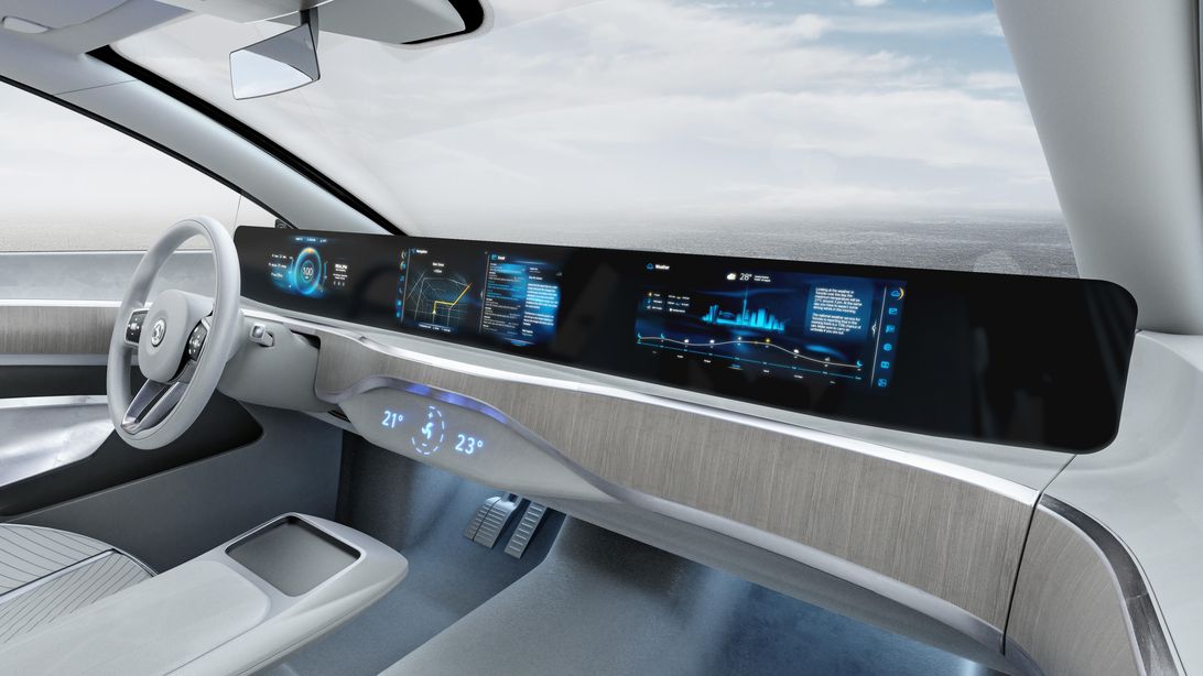 Continental’s big pillar-to-pillar electronic dashboard will enter manufacturing