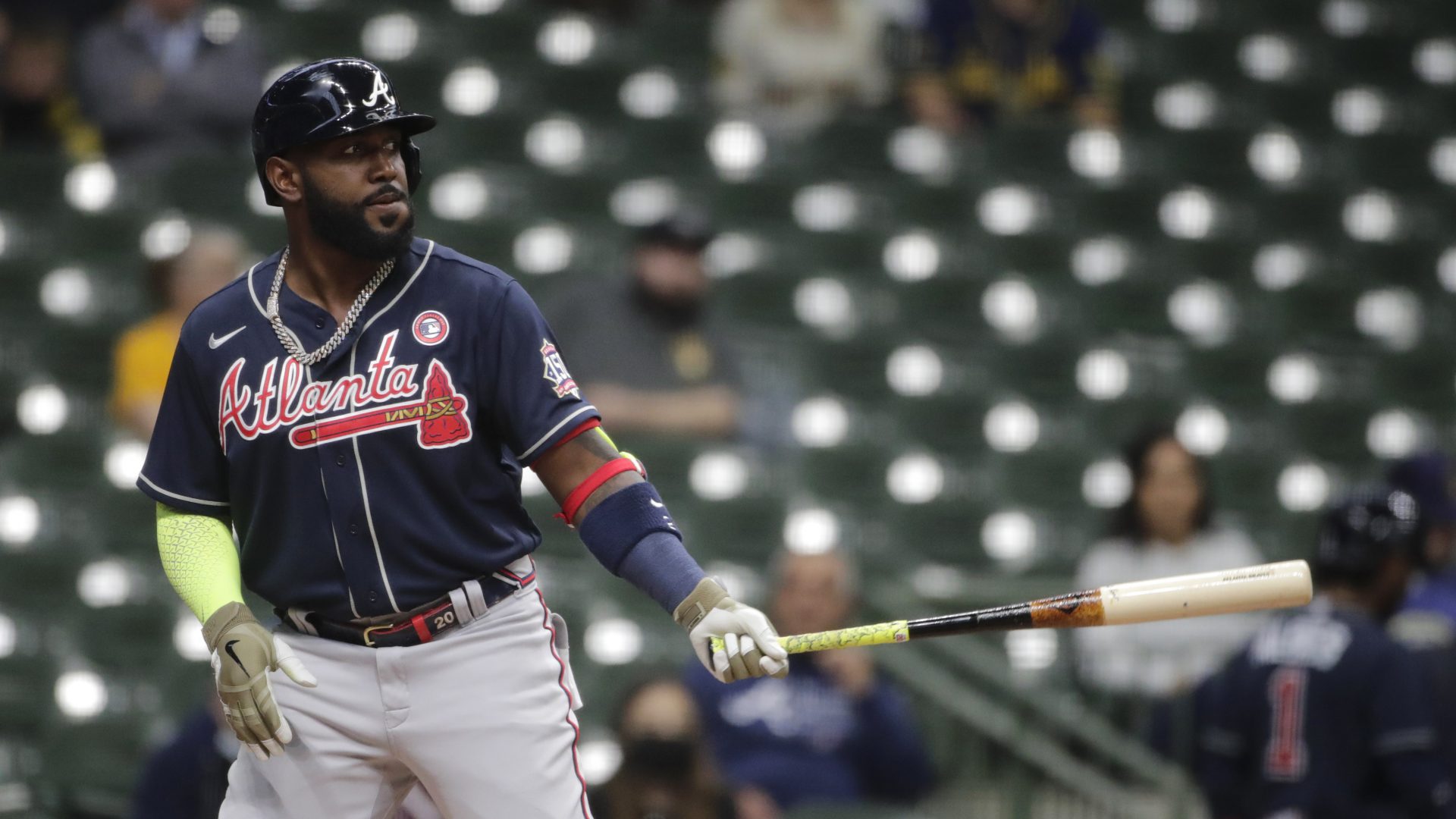 Braves’ Marcell Ozuna Arrested on Aggravated Assault, Misdemeanor Battery Costs