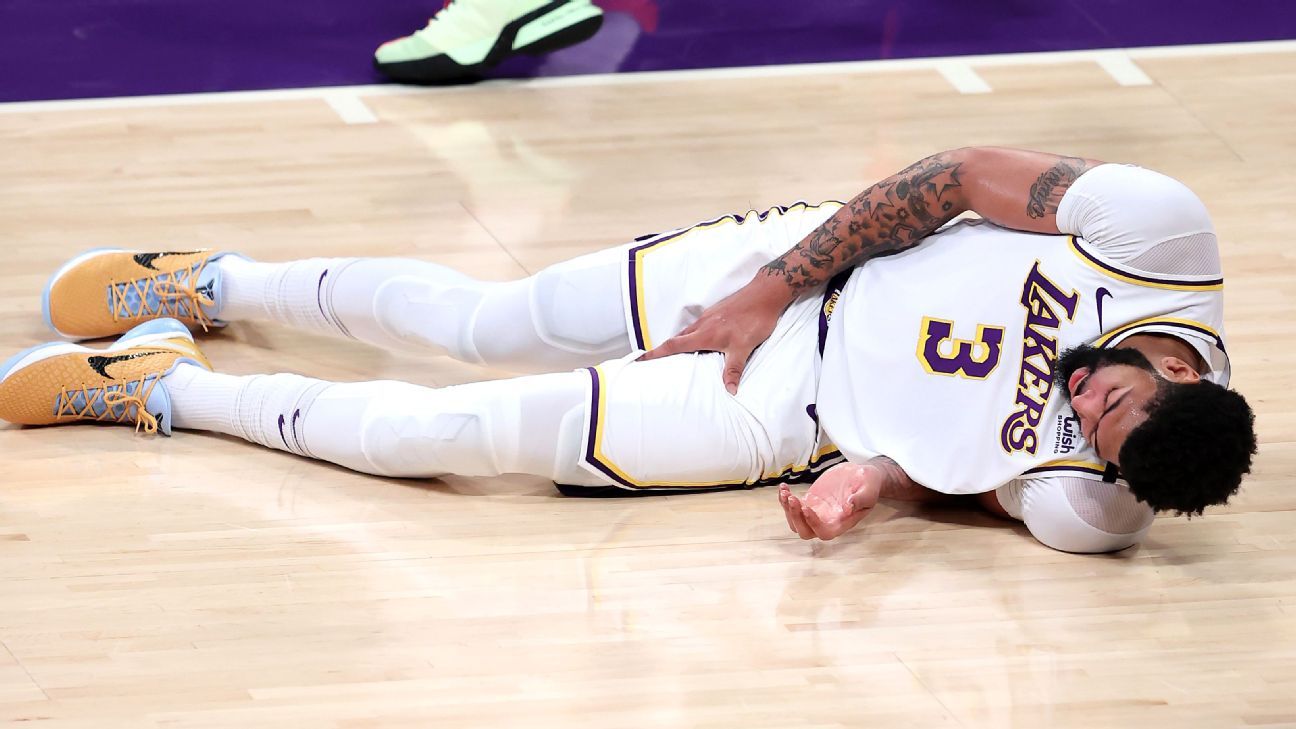 Lakers’ Davis (groin) questionable for Recreation 5