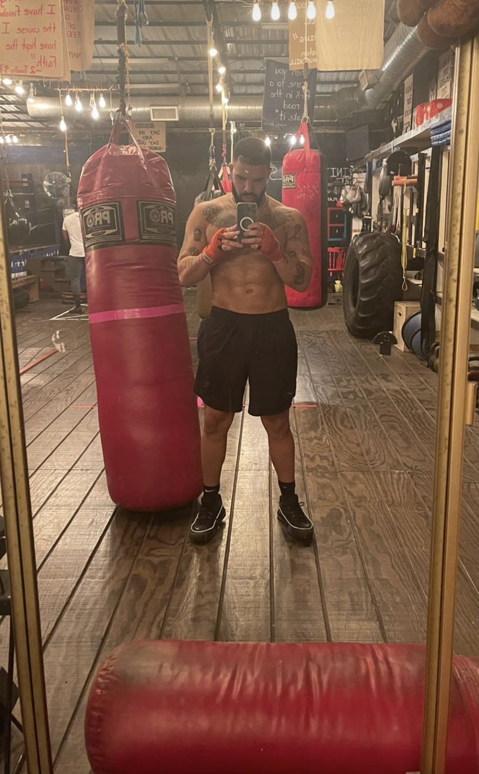Drake Shared a Sweaty Shirtless Thirst Entice From His Most up-to-date Boxing Workout