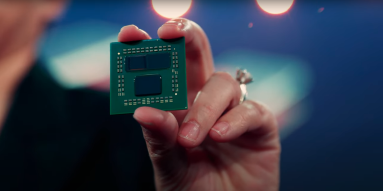 AMD triples Zen 3 CPU cache the employ of 3D stacking technology