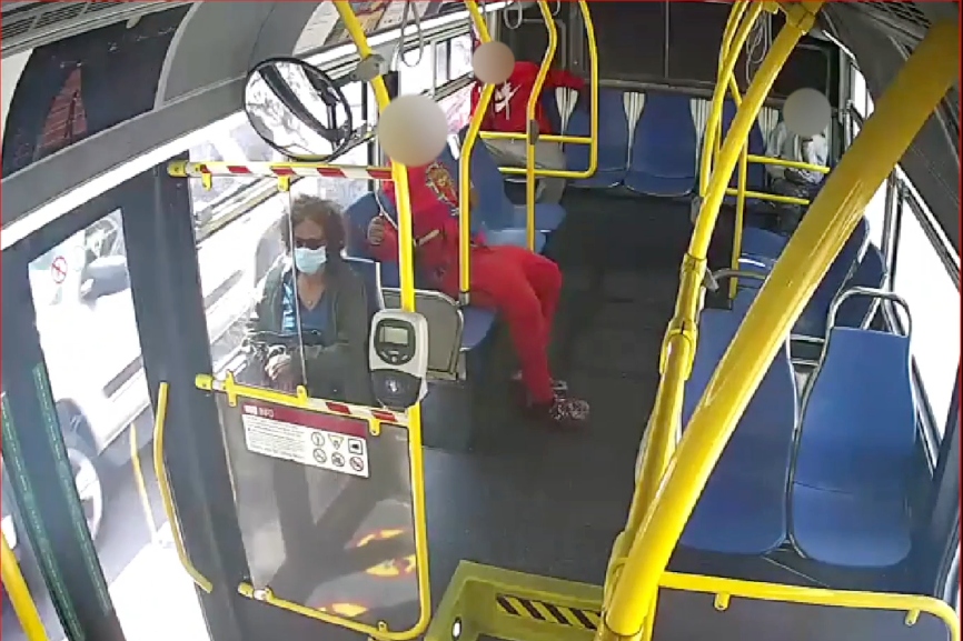 SF police allotment video of youth atmosphere lady’s hair on fireplace on Muni