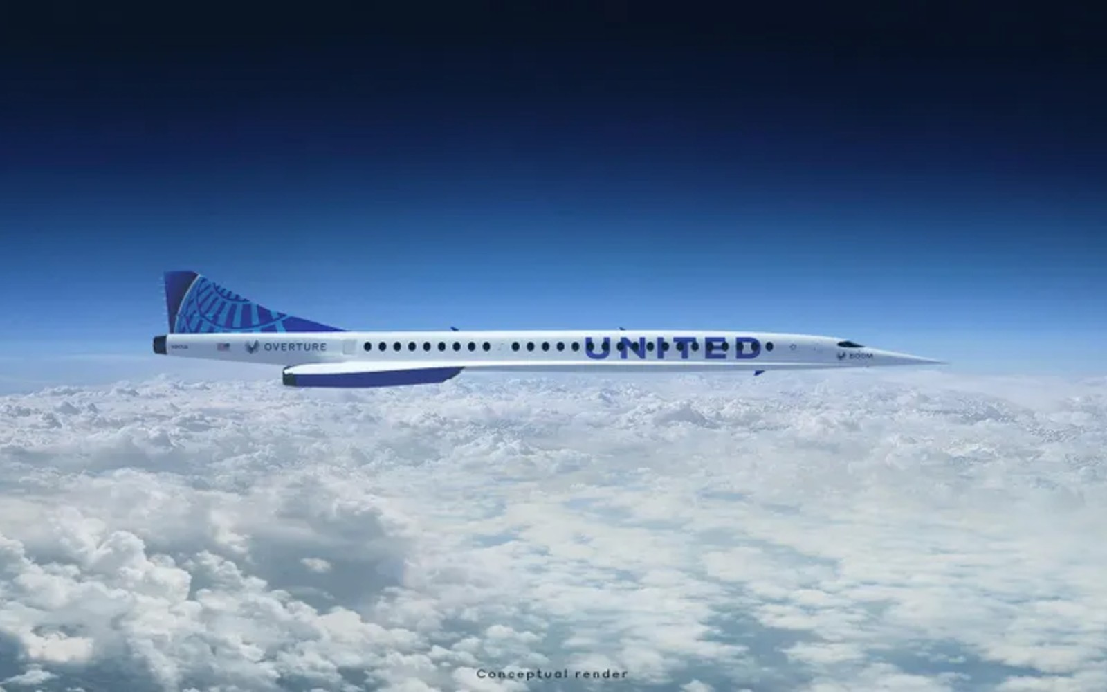 United Airlines plans to add 15 Insist Supersonic jets to its hasty