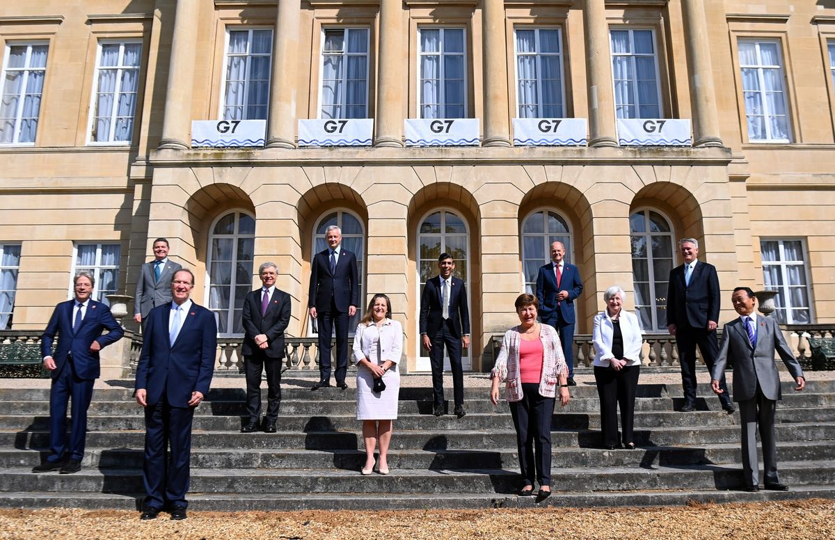 G-7 Strikes Ancient Deal to Revamp World Tax on Tech Corporations