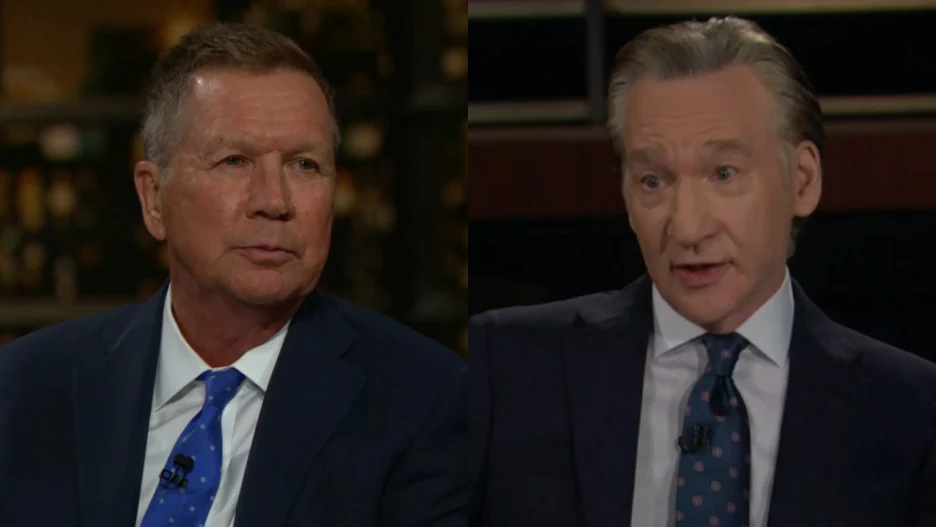 Maher Tells John Kasich ‘You’ll Gain Your Ass Kicked’ in GOP Predominant Against Trump