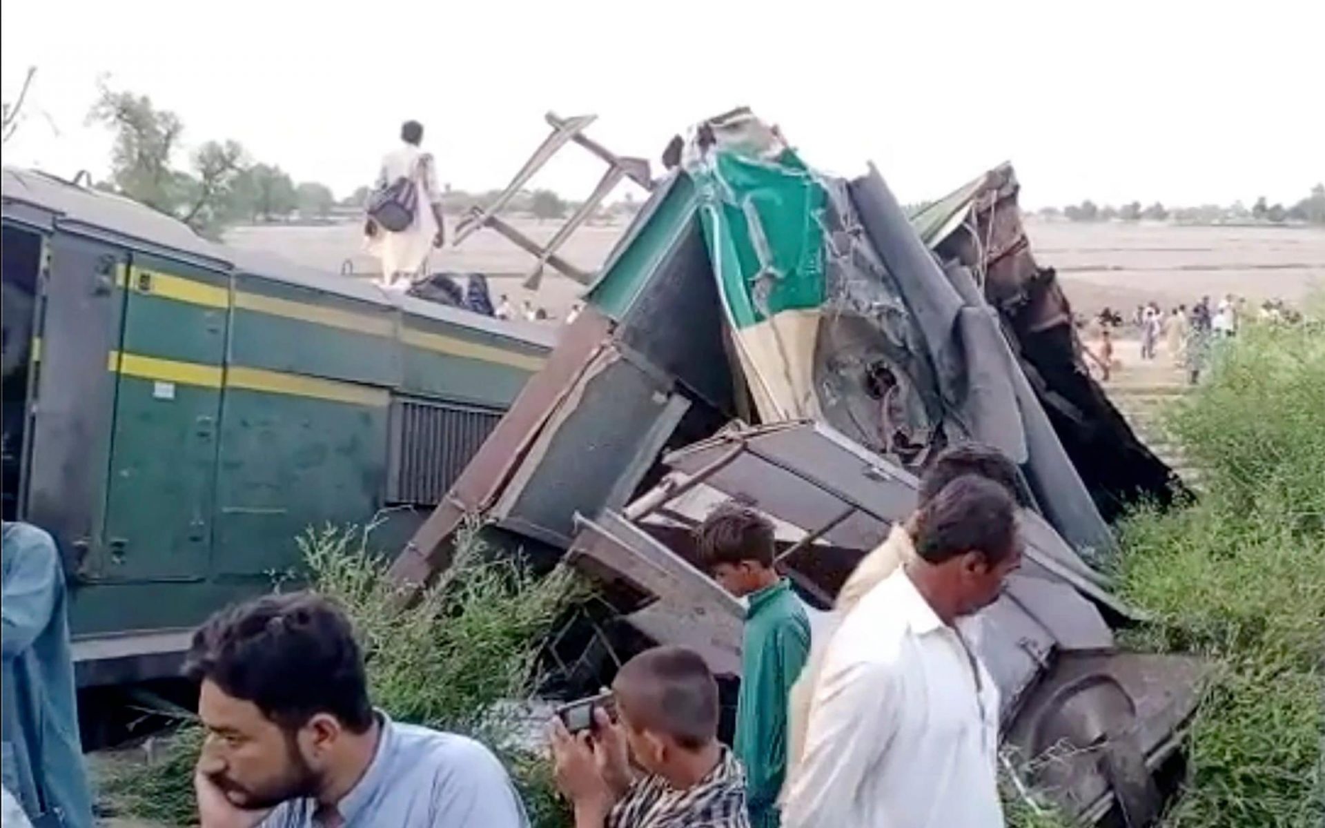 Now not no longer up to 30 killed and dozens injured after two trains collide in Pakistan