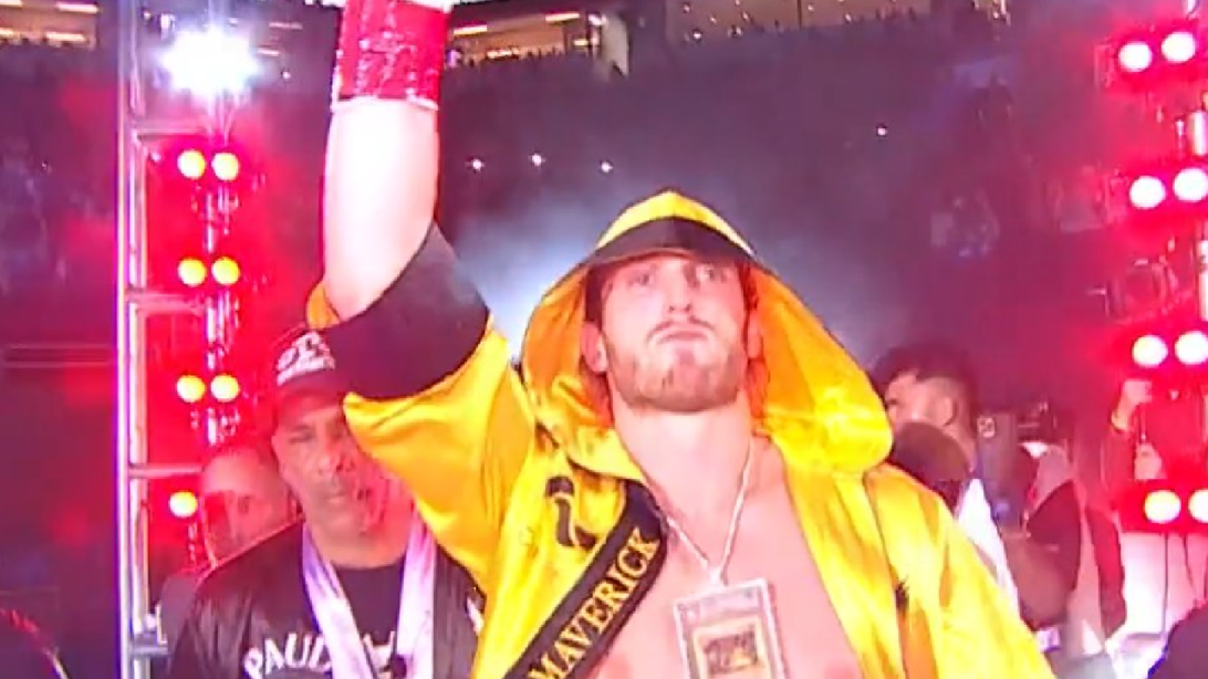 Sure, Logan Paul wore a Charizard Pokémon card to his fight with Floyd Mayweather Jr.
