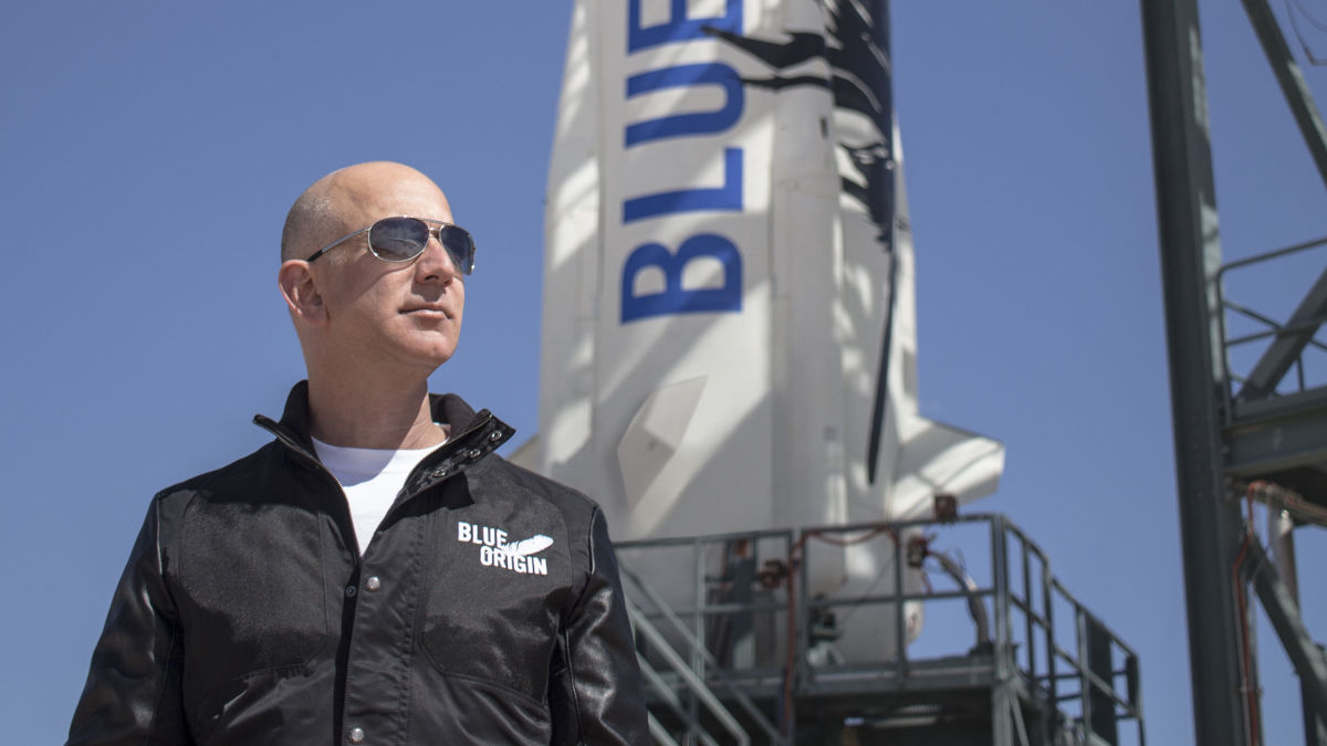 Jeff Bezos will seemingly be half of passengers launching into home on Blue Origin’s 1st crewed flight