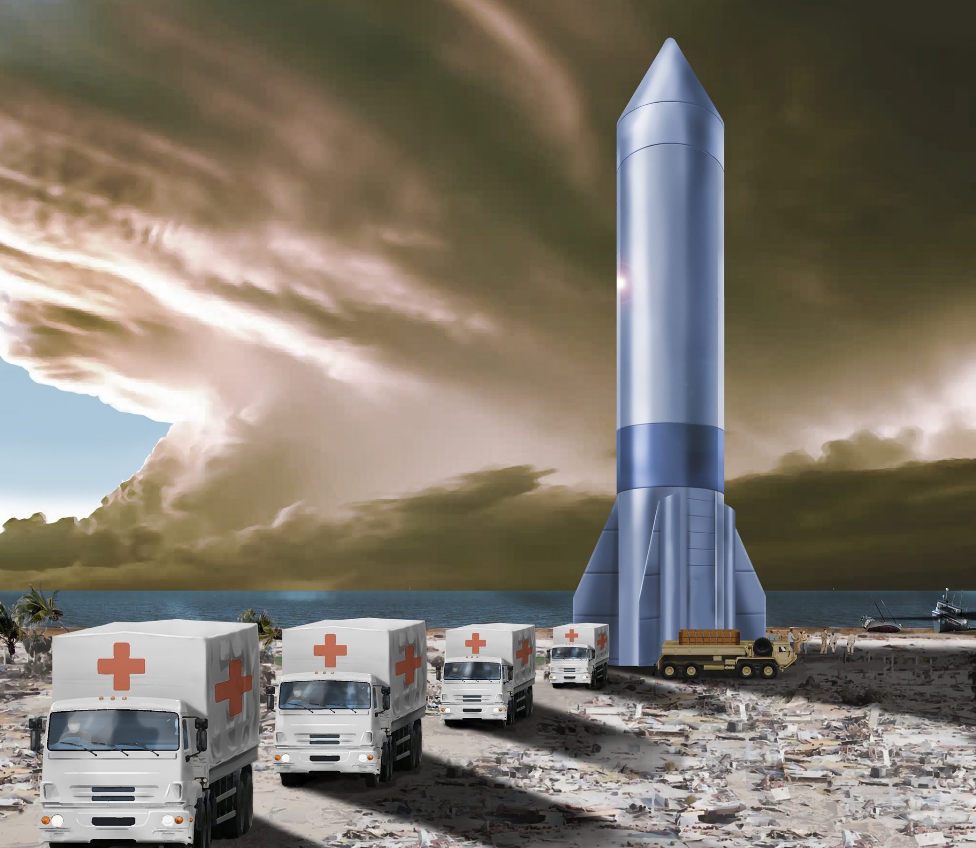 US Air Power wants a industrial Rocket Cargo Vanguard to cruise stuff wherever on Earth