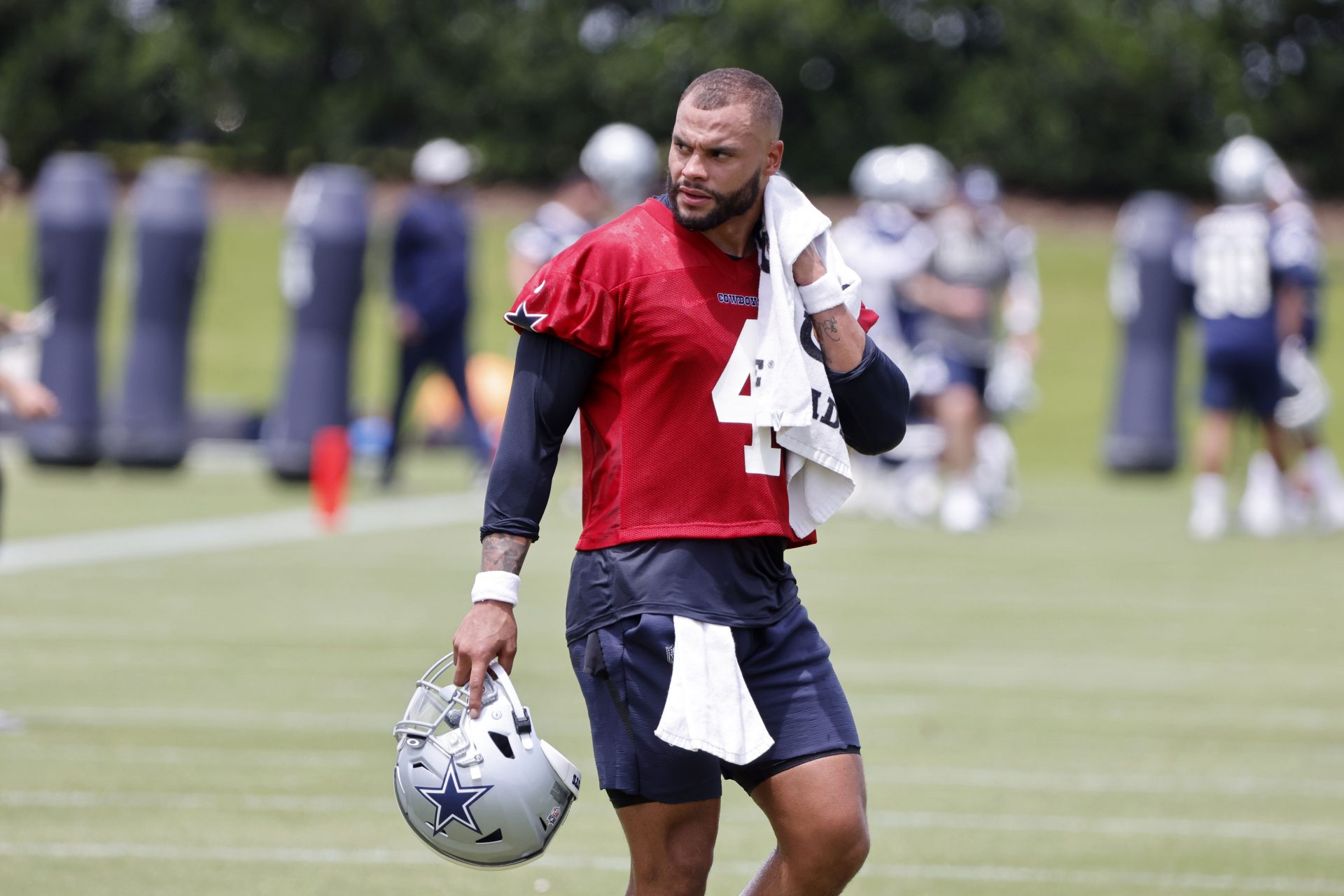 Dak Prescott to Fully Hold part at Launch of Cowboys Training Camp, per HC McCarthy