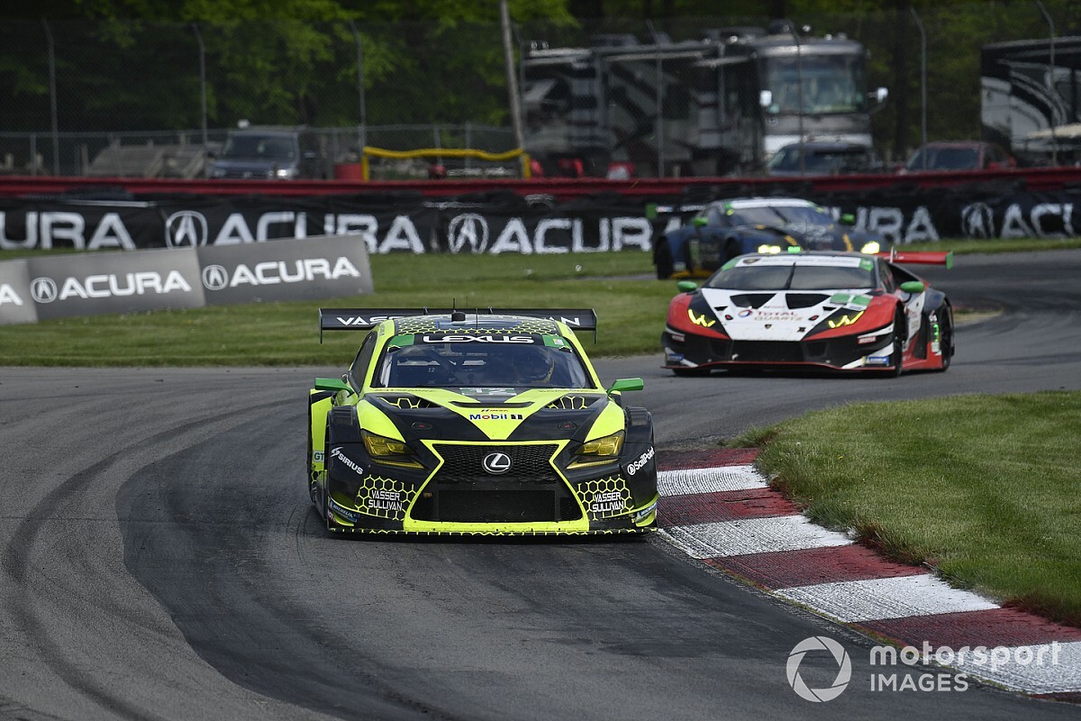 Veach tests sure for COVID, will miss IMSA Detroit jog
