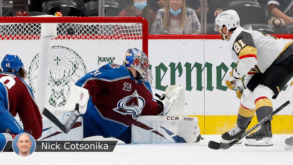 playoffs Avalanche outplay Golden Knights nevertheless turnovers costly in Sport 5 loss