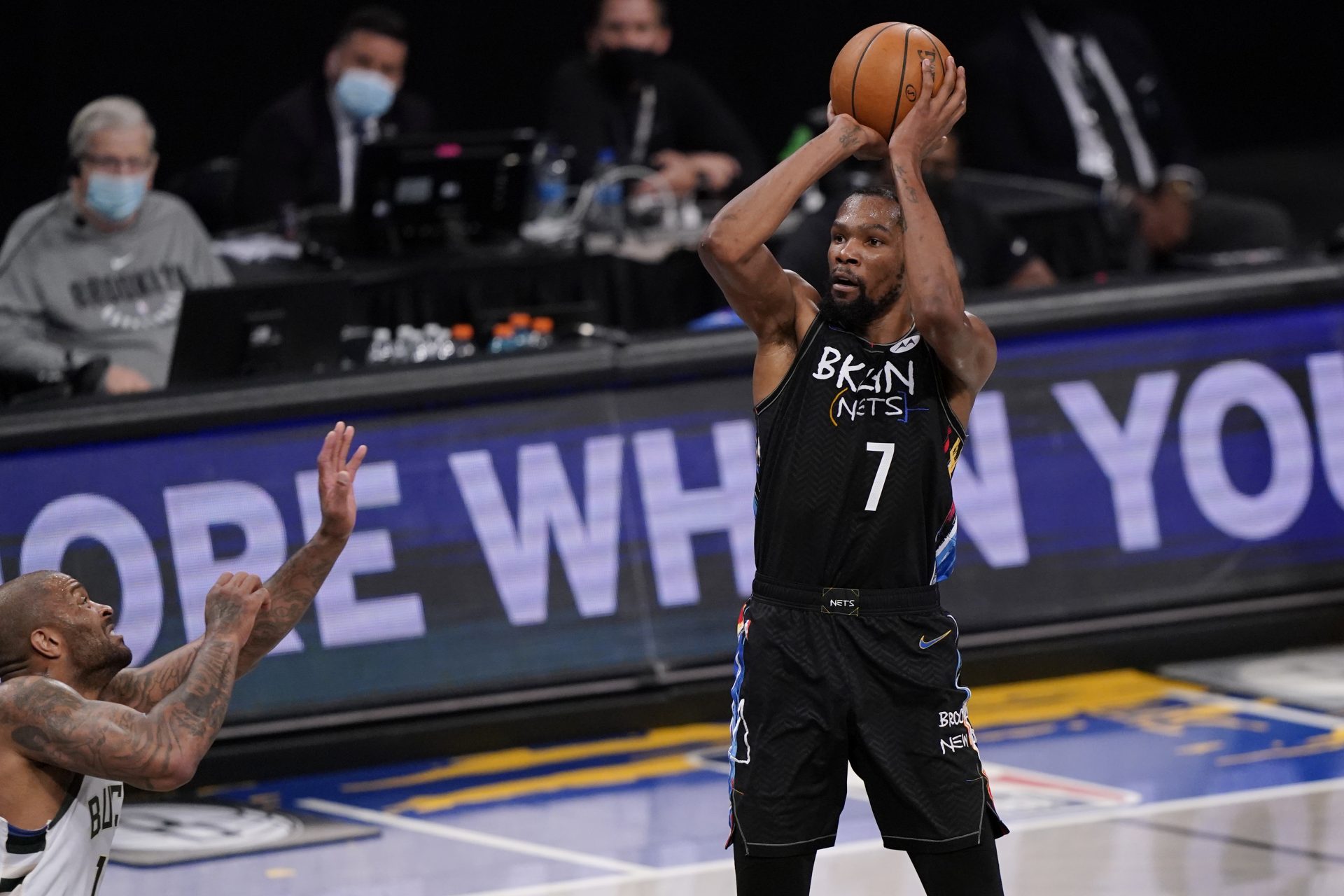Nets Security Guard Who Broke Up Durant-Tucker Altercation Disciplined by NBA