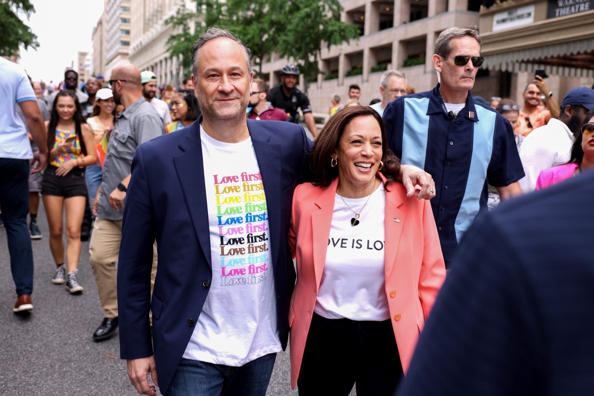 Kamala Harris Staunch Turned the First Sitting Vice President to March in a Pleasure Parade