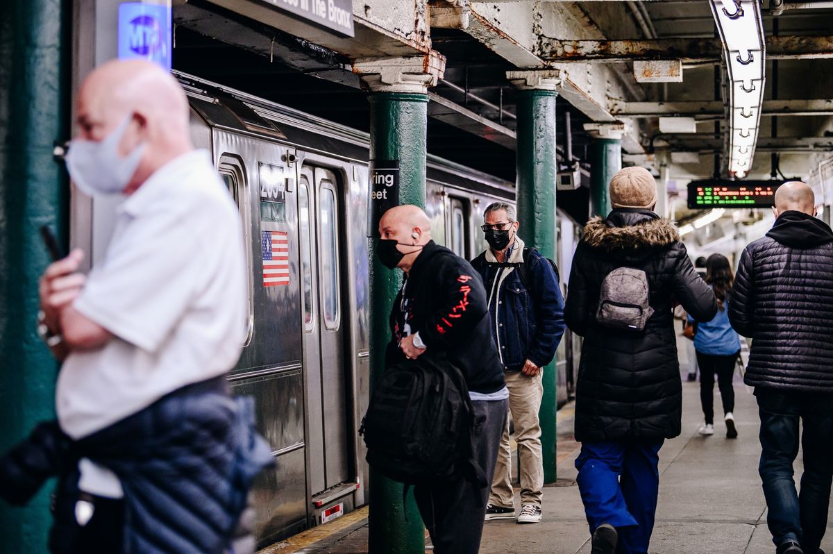 NYC Subway Ridership Reaches Virtually about Half of Pre-Pandemic Phases