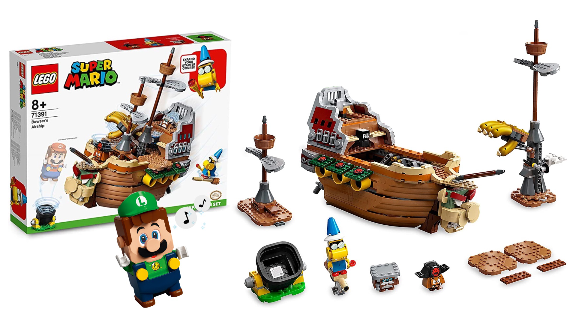Bowser’s Airship May perchance perchance well Be the Most neatly-liked Scheme to Join LEGO’s Gigantic Mario Lineup