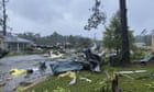 Nine children die in Alabama wreck as tropical storm Claudette sweeps south