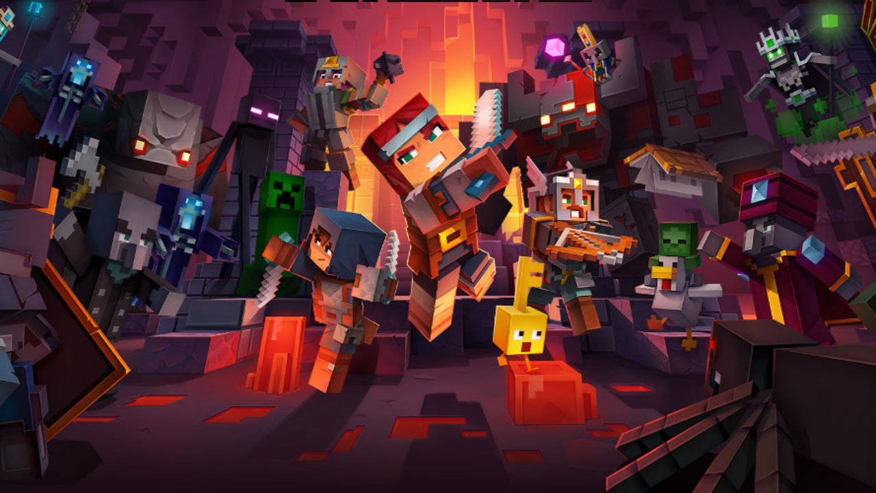 UK Charts: Minecraft Dungeons Jumps 28 Locations Thanks To Tempting Bodily Sale