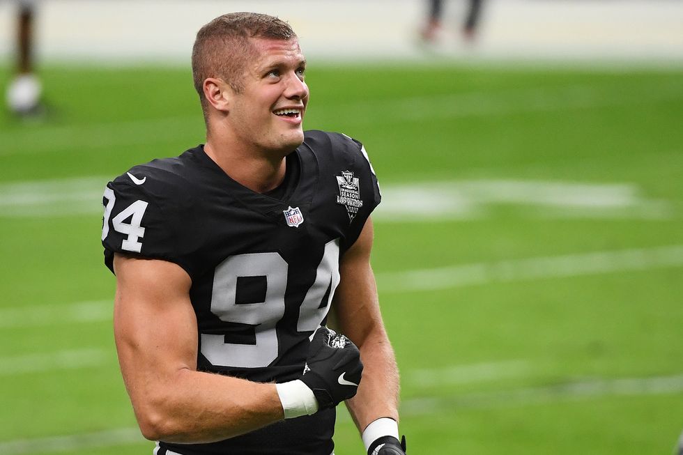Raiders Lineman Carl Nassib Is the First Active Player in NFL History to Come Out as Contented